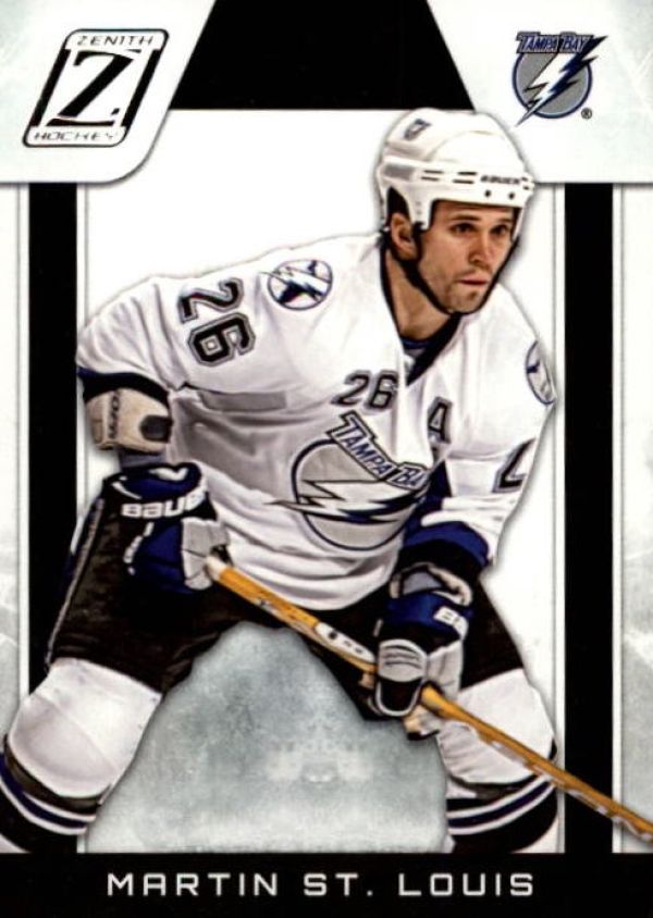 NHL 2010-11 Zenith - No 99 - Martin St. Louis