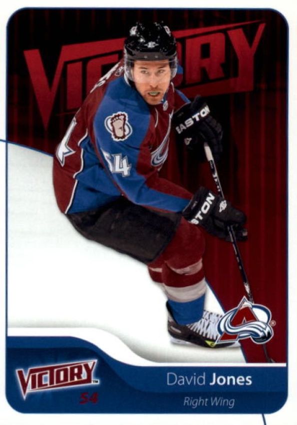 NHL 2011-12 Upper Deck Victory - No 55 - David Jones