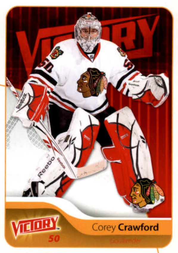 NHL 2011-12 Upper Deck Victory - No. 49 - Corey Crawford