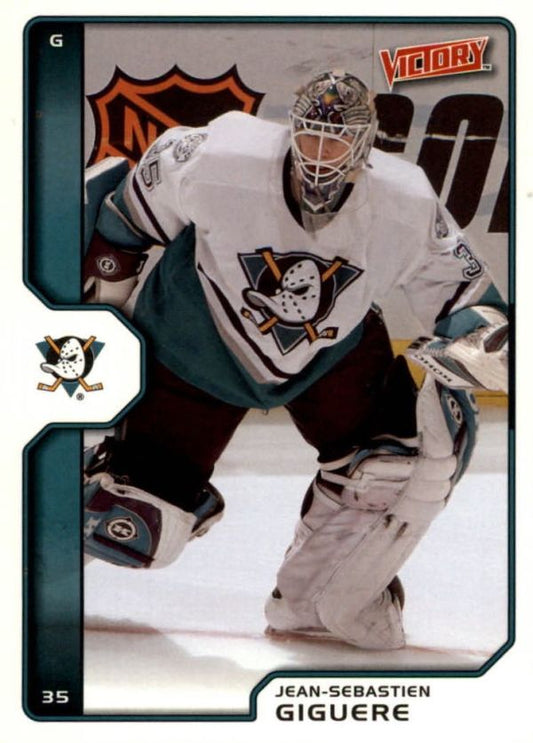 NHL 2002-03 Upper Deck Victory - No 4 - Jean-Sebastien Giguere