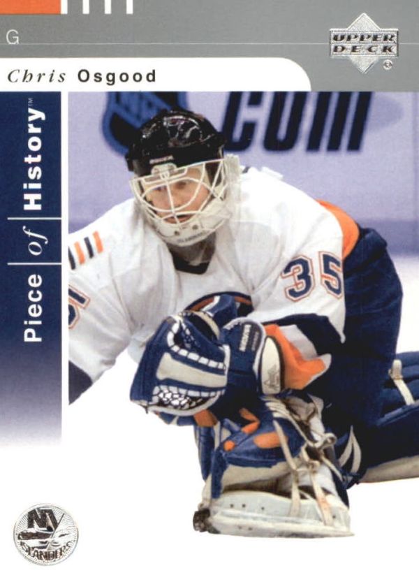 NHL 2002-03 UD Piece of History - No 56 - Chris Osgood