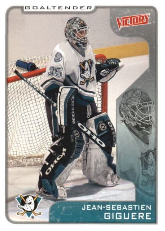 NHL 2001-02 Upper Deck Victory - No 6 - Jean-Sebstien Giguere