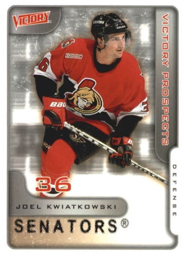 NHL 2001-02 Upper Deck Victory - No. 382 - Joel Kwiatkowski