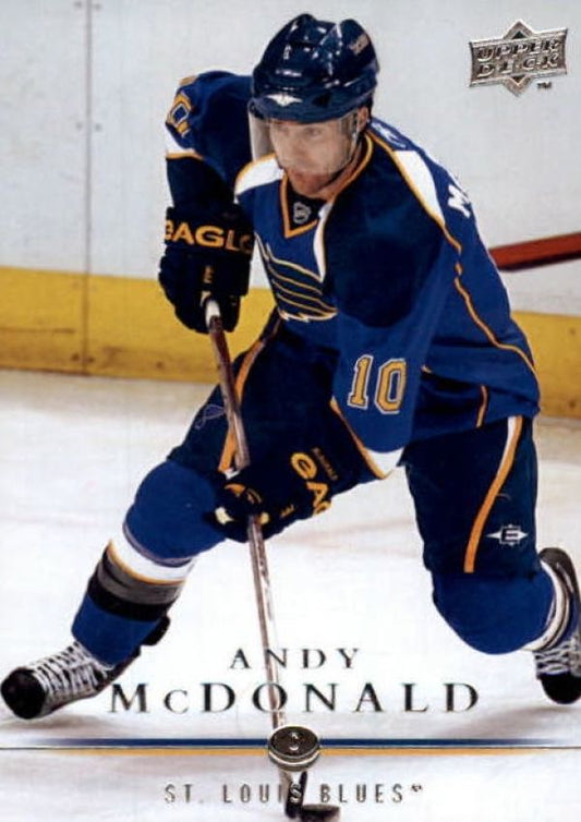 NHL 2008-09 Upper Deck - No 33 - Andy McDonald