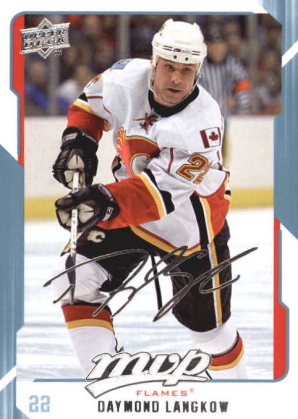 NHL 2008-09 Upper Deck MVP - No 46 - Daymond Langkow