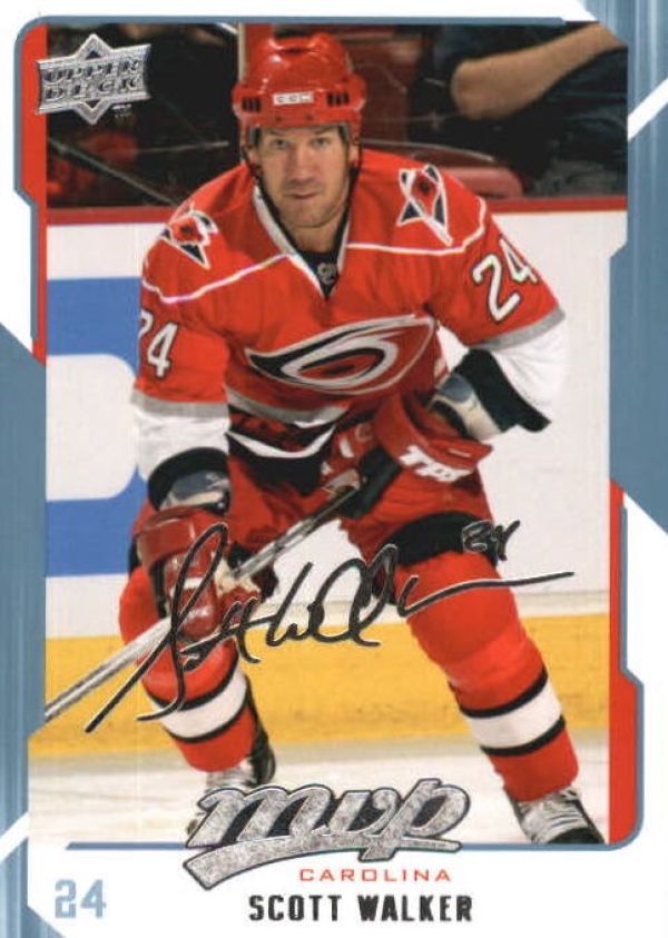 NHL 2008-09 Upper Deck MVP - No. 57 - Scott Walker