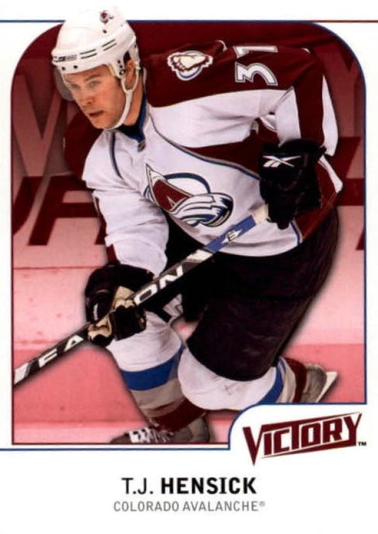 NHL 2009-10 Upper Deck Victory - No 50 - T.J. Hensick