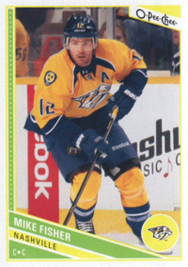 NHL 2013-14 O-Pee-Chee - No 172 - Mike Fisher