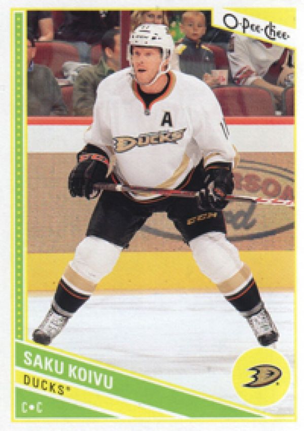 NHL 2013-14 O-Pee-Chee - No 176 - Saku Koivu