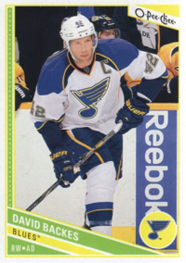 NHL 2013-14 O-Pee-Chee - No 181 - David Backes