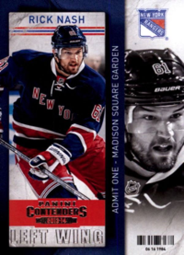 NHL 2013-14 Panini Contenders - No 71 - Rick Nash