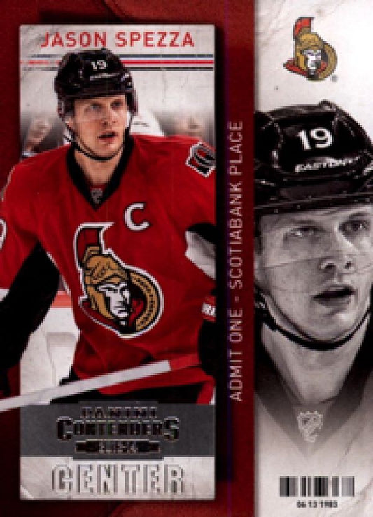 NHL 2013-14 Panini Contenders - No 77 - Jason Spezza