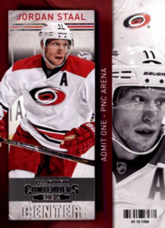 NHL 2013-14 Panini Contenders - No 82 - Jordan Staal