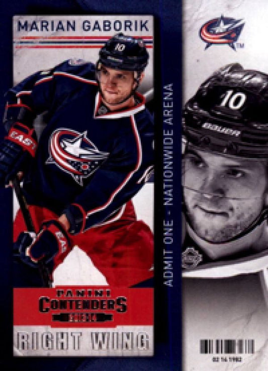 NHL 2013-14 Panini Contenders - No 83 - Marian Gaborik