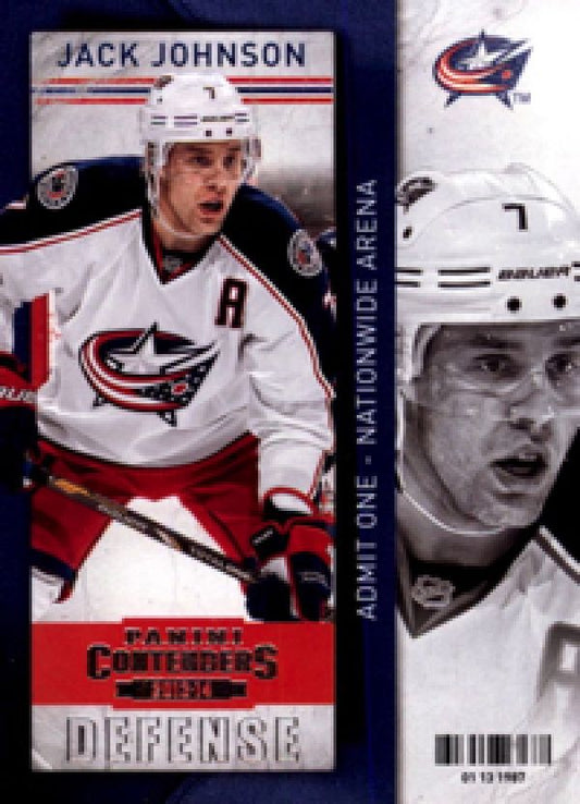 NHL 2013-14 Panini Contenders - No 84 - Jack Johnson