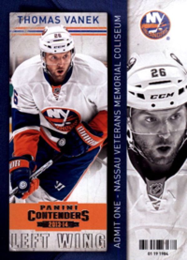 NHL 2013-14 Panini Contenders - No 88 - Thomas Vanek