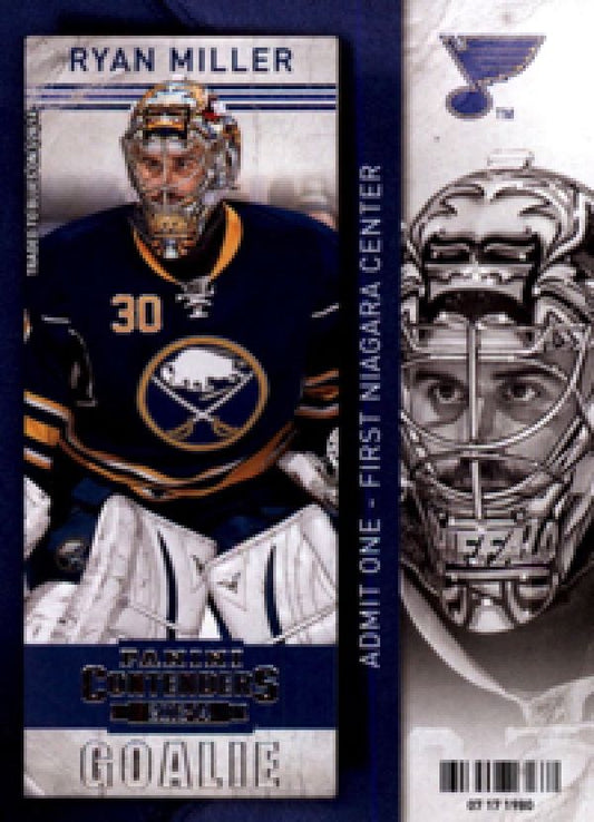 NHL 2013-14 Panini Contenders - No 99 - Ryan Miller