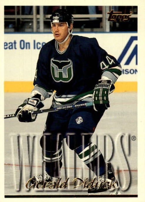 NHL 1995 / 96 Topps - No 247 - Gerald Diduck