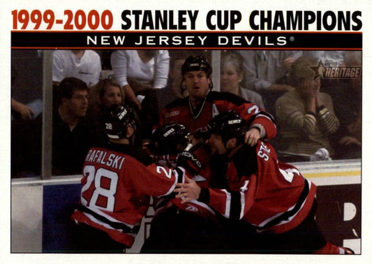 NHL 2000-01 Topps Heritage - No 247 - New Jersey Devils