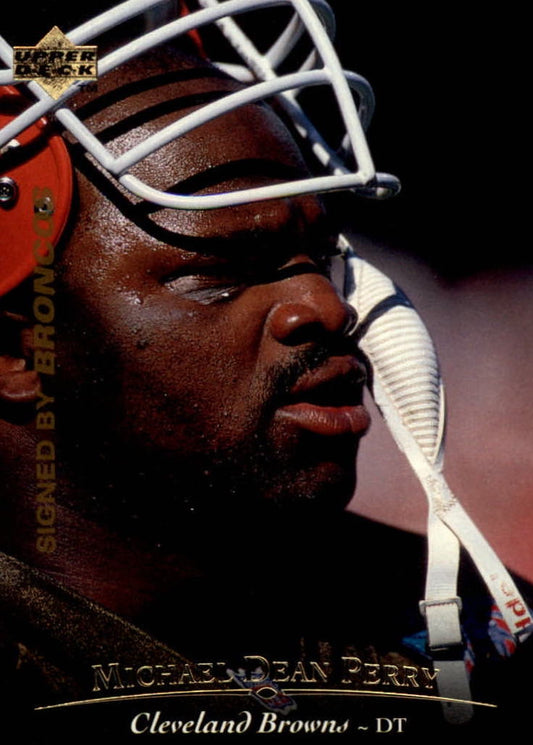 NFL 1995 Upper Deck - No 247 - Michael Dean Perry
