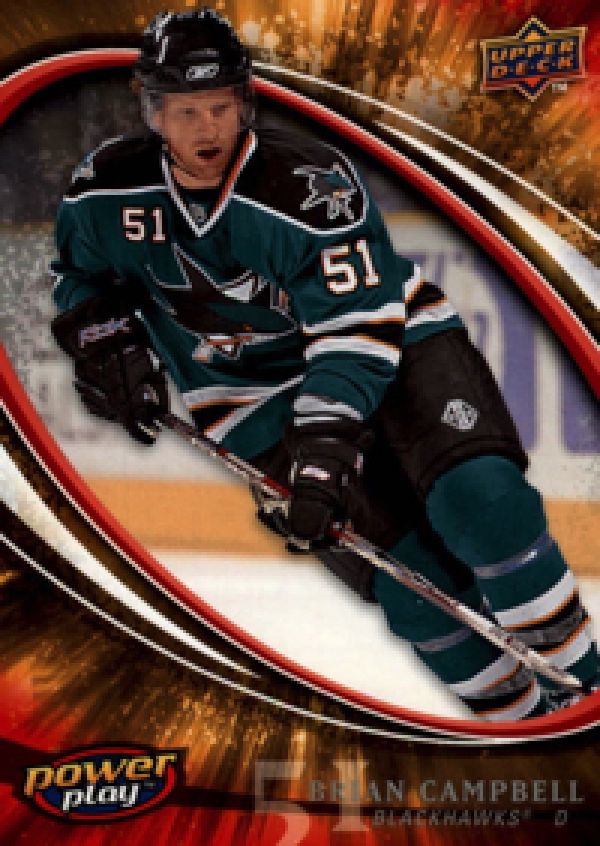 NHL 2008-09 Upper Deck Power Play - No 68 - Brian Campbell