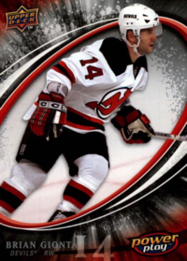 NHL 2008-09 Upper Deck Power Play - No 177 - Brian Gionta