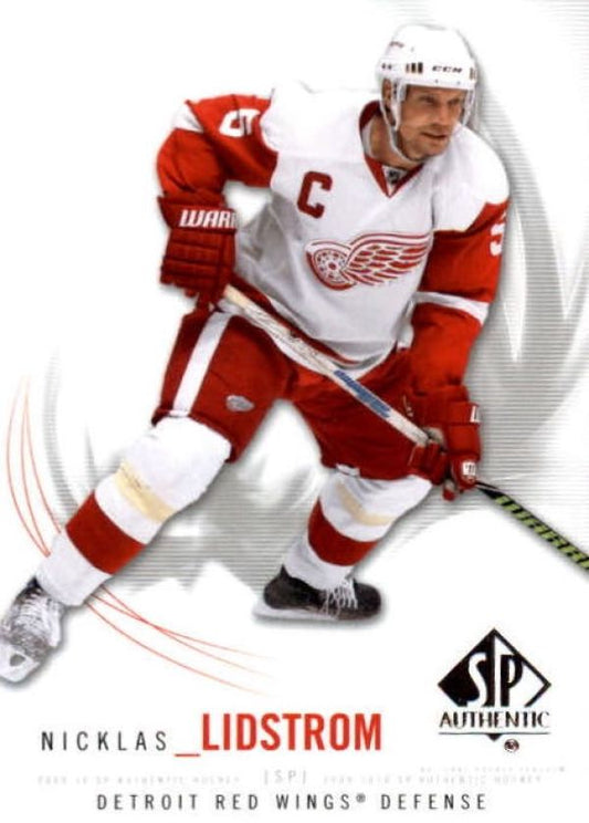 NHL 2009-10 SP Authentic - No. 32 - Nicklas Lidstrom