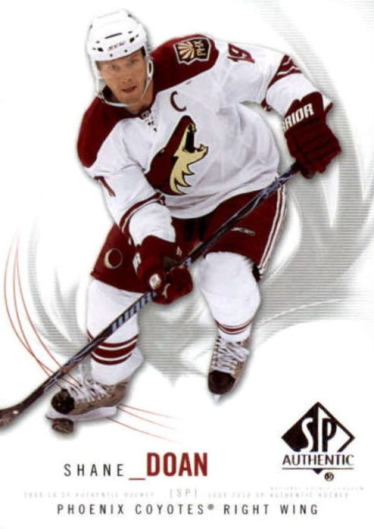 NHL 2009-10 SP Authentic - No 58 - Shane Doan