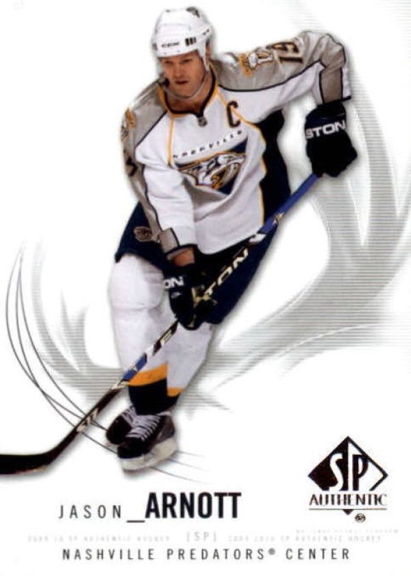 NHL 2009-10 SP Authentic - No 80 - Jason Arnott