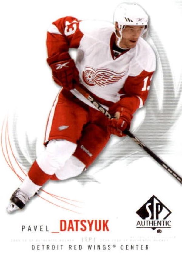 NHL 2009-10 SP Authentic - No 82 - Pavel Datsyuk