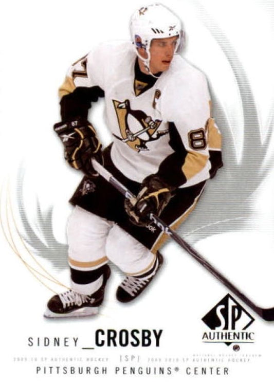 NHL 2009-10 SP Authentic - No 87 - Sidney Crosby