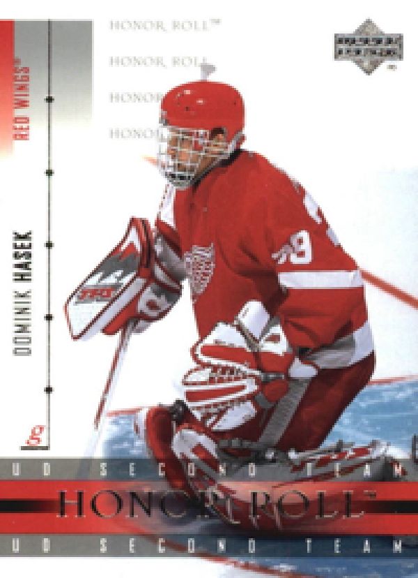 NHL 2001-02 Upper Deck Honor Roll - No 18 - Dominik Hasek