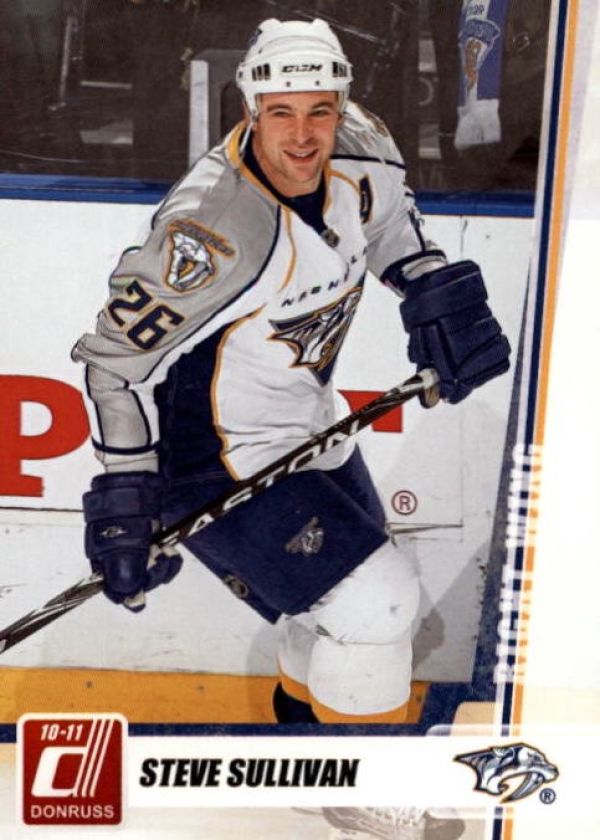 NHL 2010-11 Donruss - No. 203 - Steve Sullivan