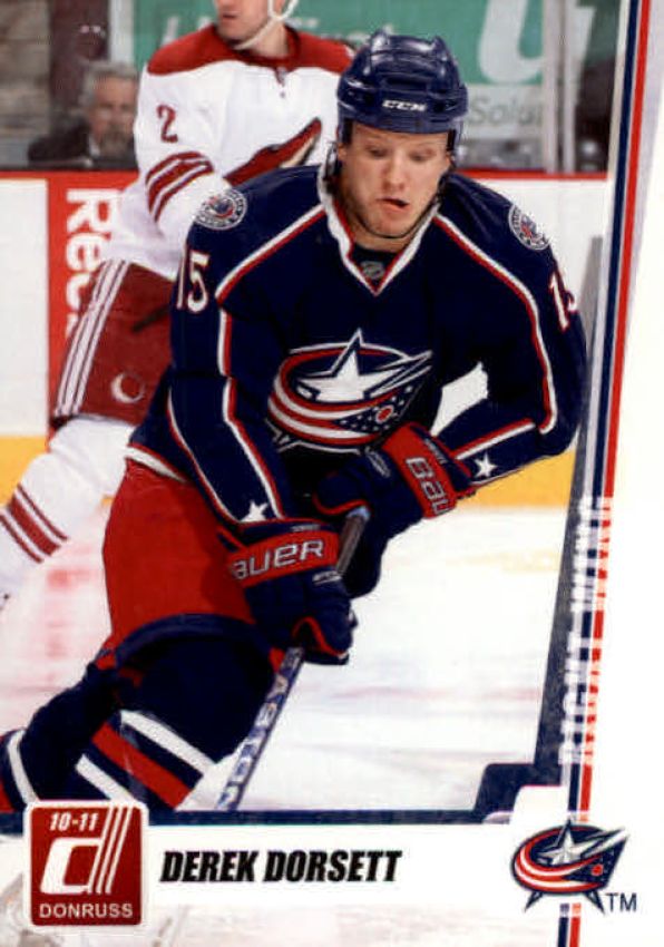 NHL 2010-11 Donruss - No. 205 - Derek Dorsett