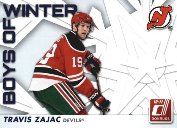 NHL 2010-11 Donruss Boys of Winter - No 64 - Travis Zajac