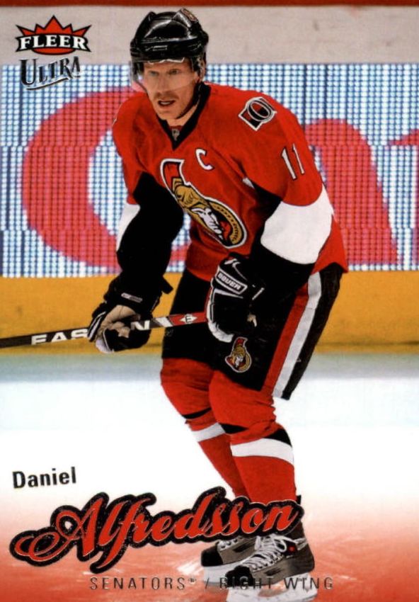 NHL 2008-09 Ultra - No 64 - Daniel Alfredsson