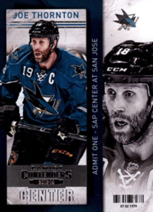 NHL 2013-14 Panini Contenders - No 8 - Joe Thornton