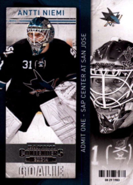 NHL 2013-14 Panini Contenders - No 11 - Antti Niemi