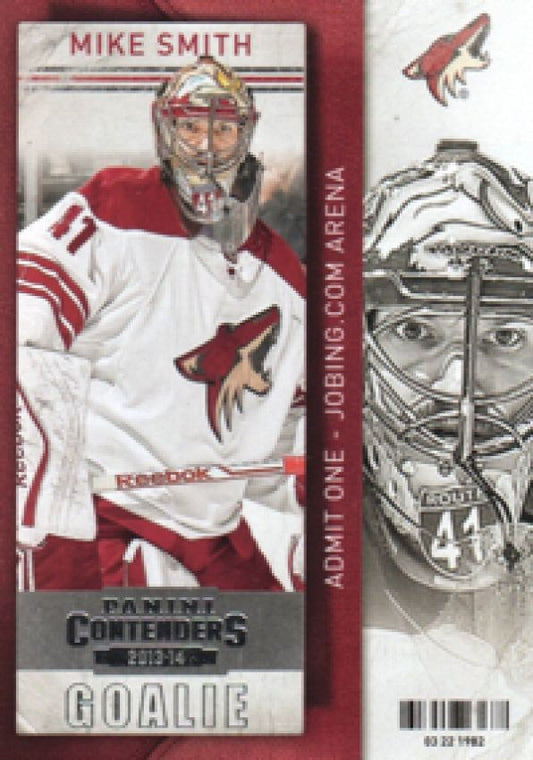 NHL 2013-14 Panini Contenders - No 21 - Mike Smith