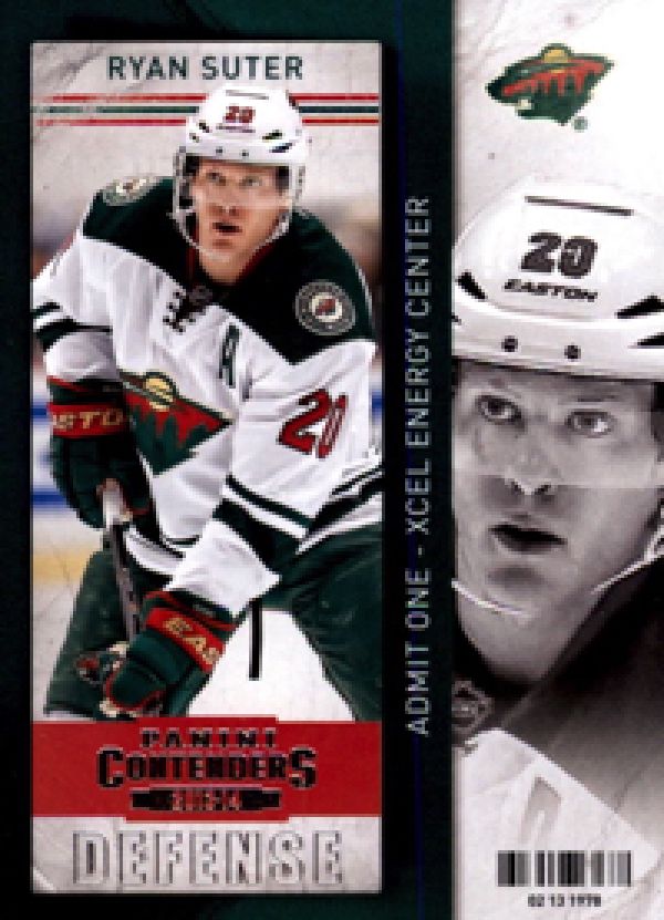 NHL 2013-14 Panini Contenders - No 23 - Ryan Suter