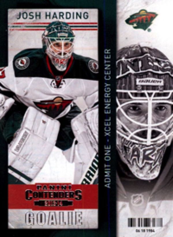 NHL 2013-14 Panini Contenders - No 24 - Josh Harding