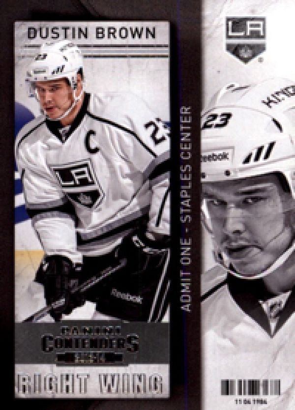 NHL 2013-14 Panini Contenders - No 25 - Dustin Brown