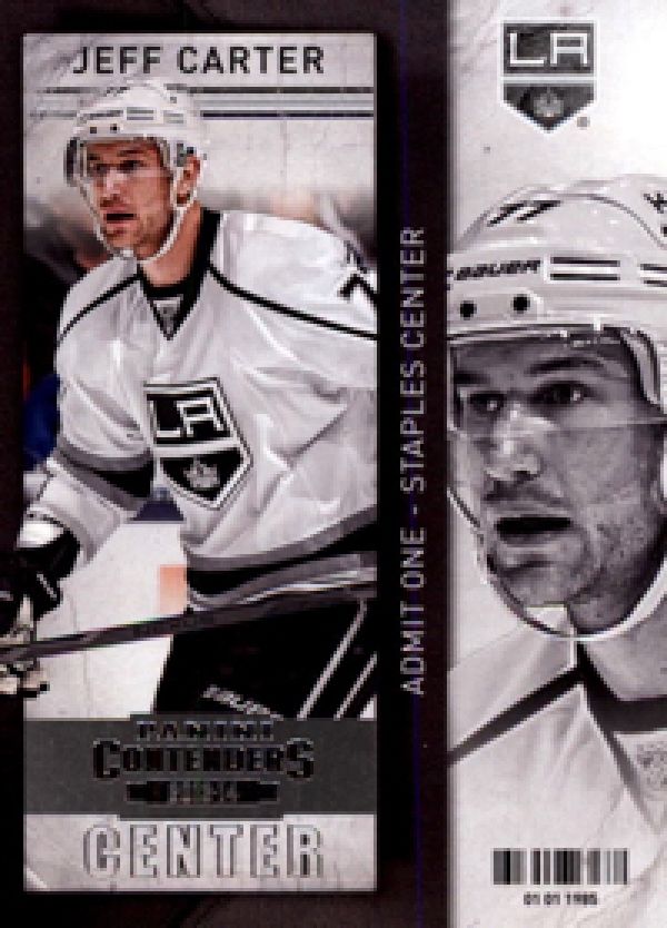 NHL 2013-14 Panini Contenders - No 26 - Jeff Carter