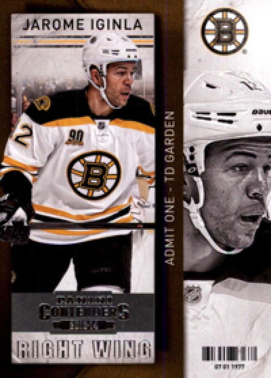 NHL 2013-14 Panini Contenders - No 32 - Jarome Iginla