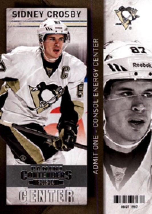 NHL 2013-14 Panini Contenders - No 33 - Sidney Crosby