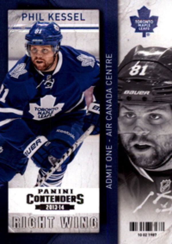 NHL 2013-14 Panini Contenders - No 40 - Phil Kessel