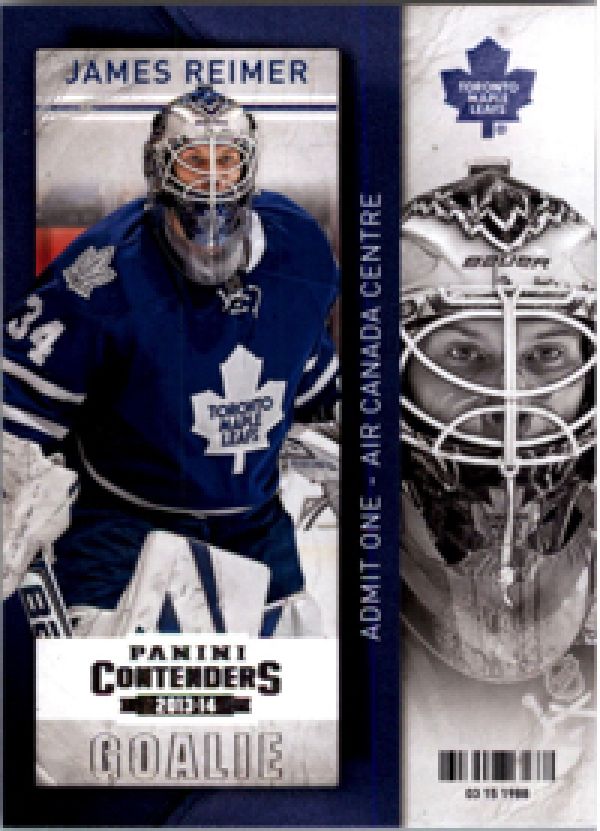 NHL 2013-14 Panini Contenders - No 43 - James Reimer