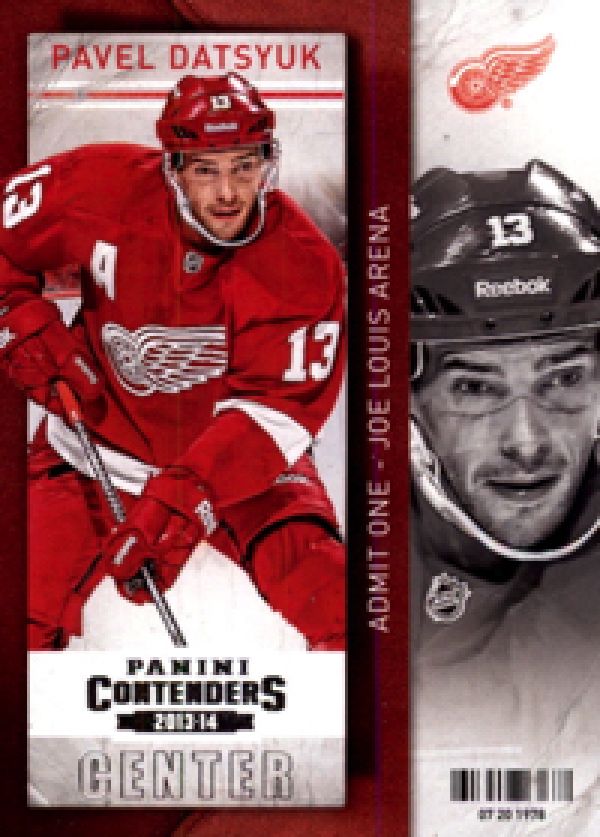 NHL 2013-14 Panini Contenders - No 45 - Pavel Datsyuk