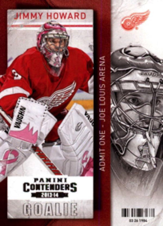 NHL 2013-14 Panini Contenders - No 46 - Jimmy Howard