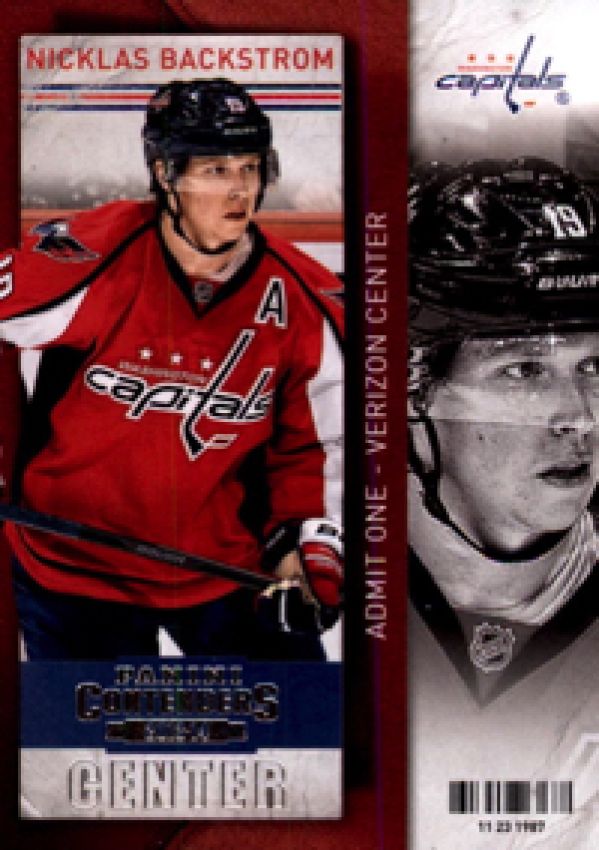 NHL 2013-14 Panini Contenders - No 52 - Nicklas Backstrom